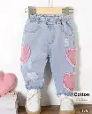 Heart Ripped Jeans