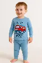 Toddler Boy PJ's Fire Truck