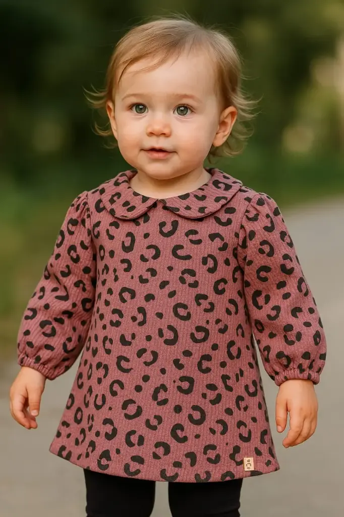 Corduroy Balloon Dress