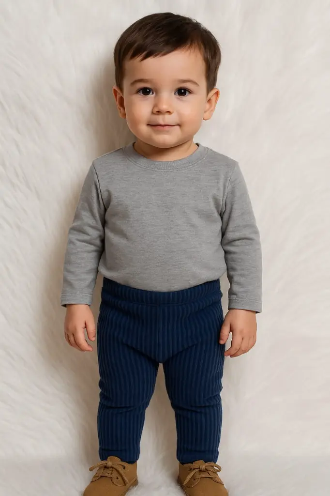 Corduroy stretch leggings