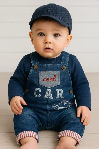 Denim Overalls