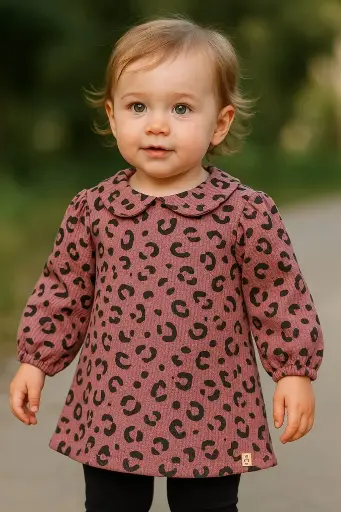 Corduroy Balloon Dress